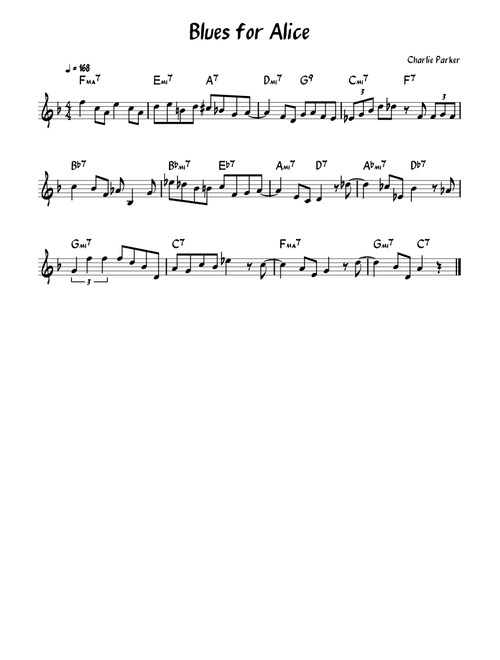 Blues for Alice