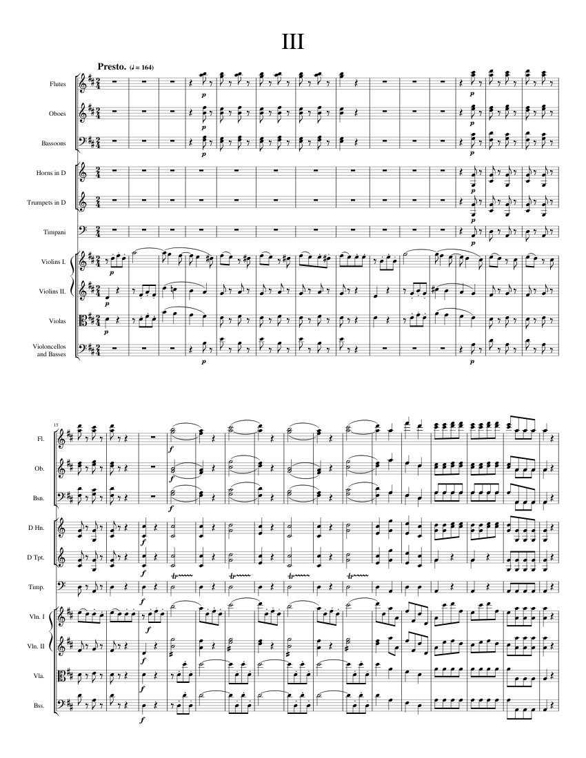 Mozart - Symphony No. 38, K. 504 