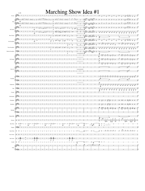 Needs A Name WIP Marching Band Show