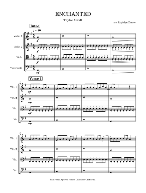 Enchanted – Taylor Swift