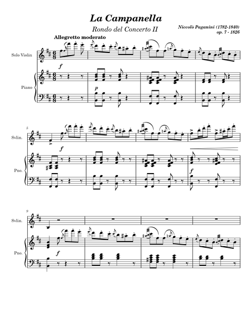 La Campanella – Paganini