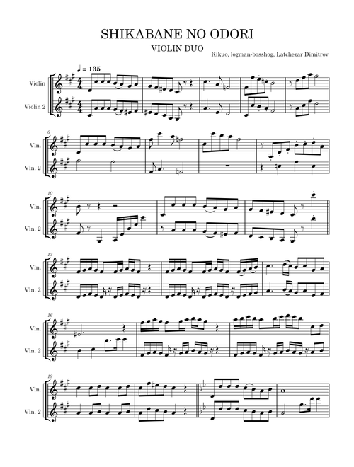 Corpse dance – Kikuo