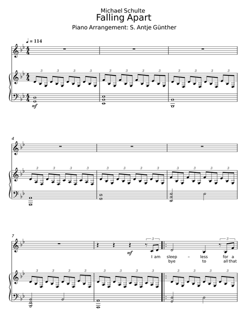 Falling apart - Michael Schulte