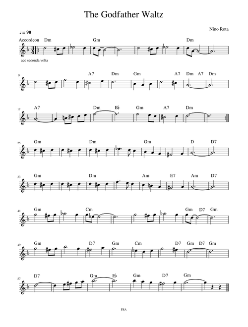 The Godfather Waltz