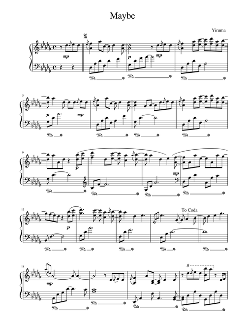 Maybe Yiruma