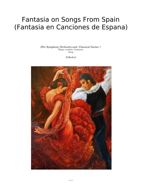 Fantasia on Songs from Spain (Fantasia  en Cancione de Espana)