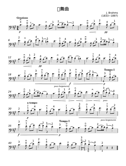 Waltz In G Major, Op. 39, No. 15 - Johannes Brahms