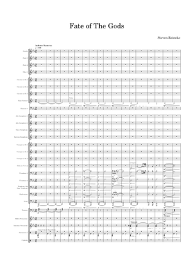 Free Fate Of The Gods by Steven Reineke sheet music | Download PDF
