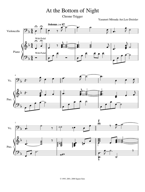 At the Bottom of Night-Chrono Trigger