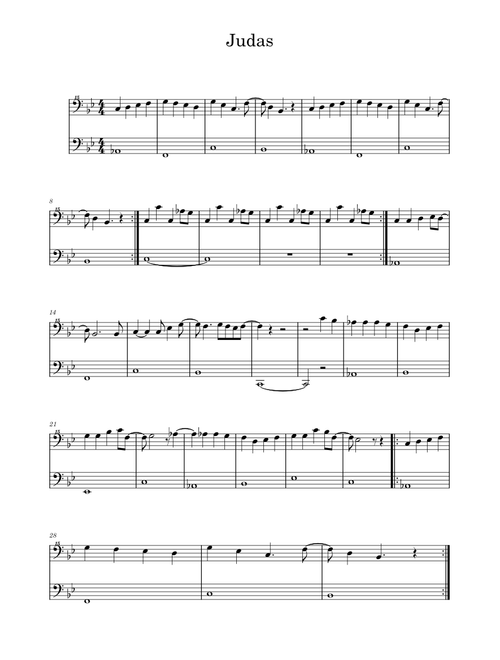 Judas – Lady Gaga
