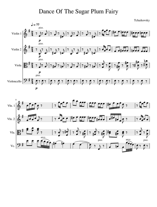 Dance Of The Sugar Plum Fairy