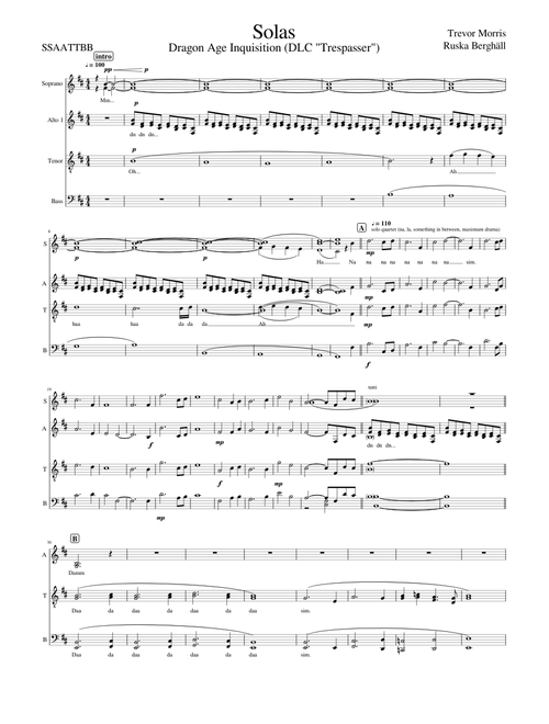 Solas' Theme