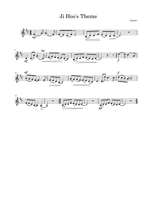 Ji Hoo's Theme