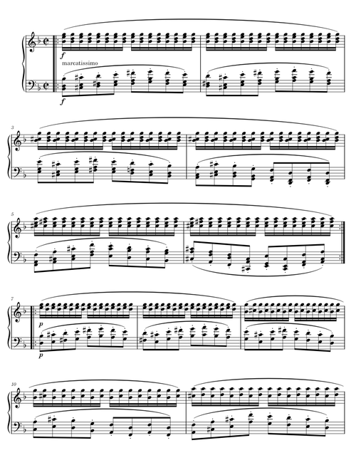 Études pour piano solo, op. 74, n° 4 1 – Leporlla