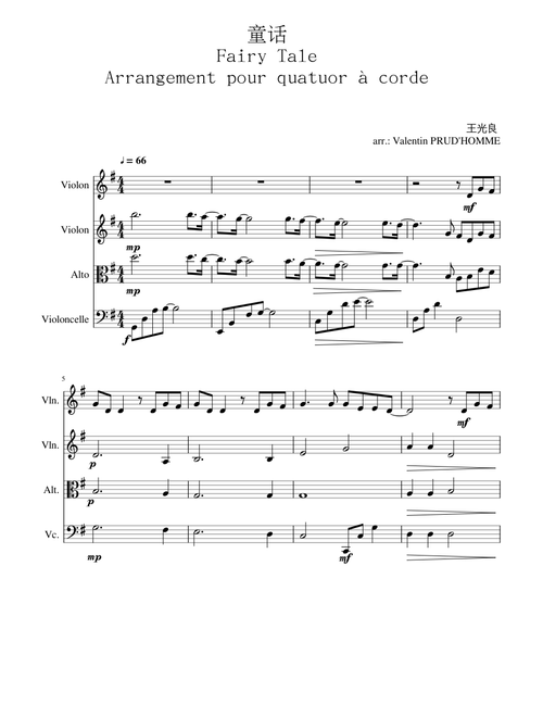 童话 Fairy Tale - 王光良 Michael Wong