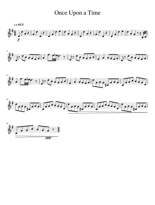 Undertale - Once Upon a Time (Trumpet)
