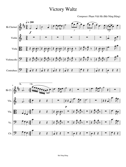Victory Waltz - Bột Năng Động