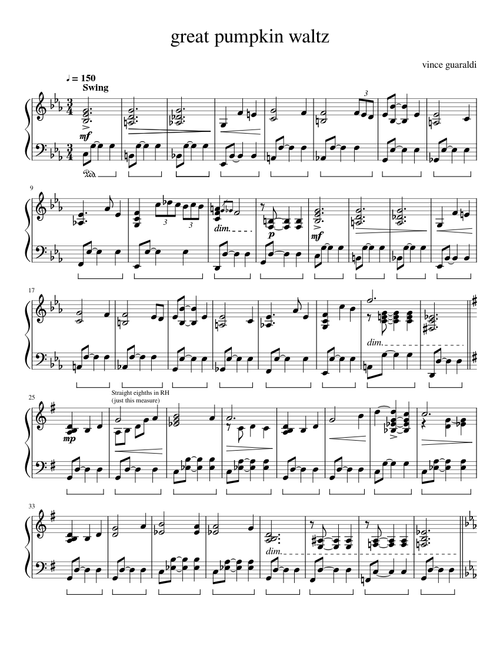 The Great Pumpkin Waltz