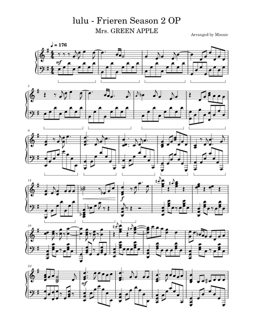 Lulu. – Mrs. GREEN APPLE (from Frieren)
