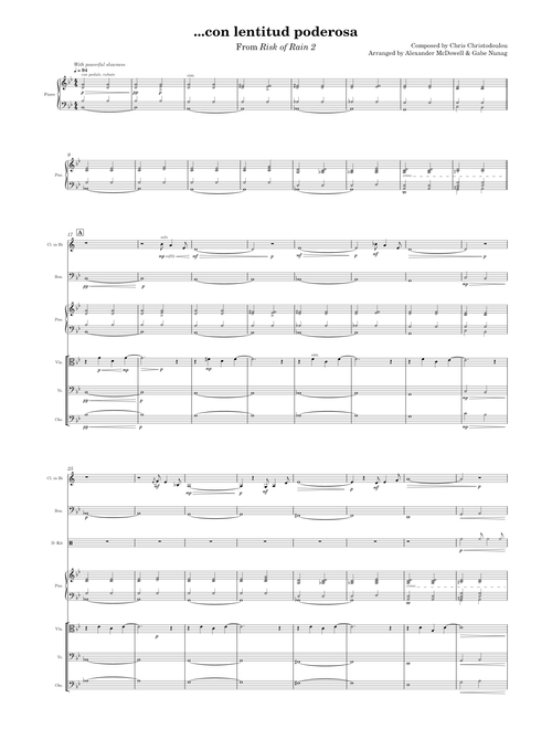...con lentitud poderosa - Chris Christodoulou | Risk of Rain 2 OST