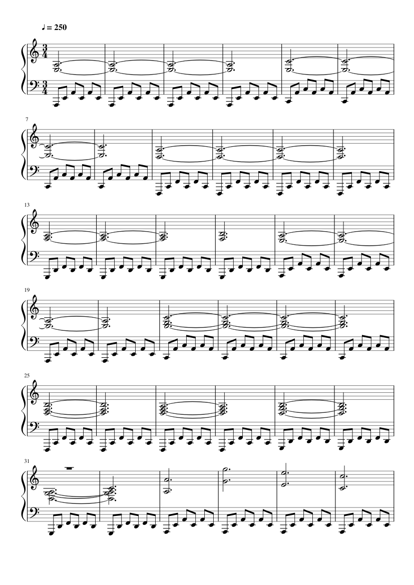Kirby 64 - O2 Battle Sheet music for Piano (Solo) 