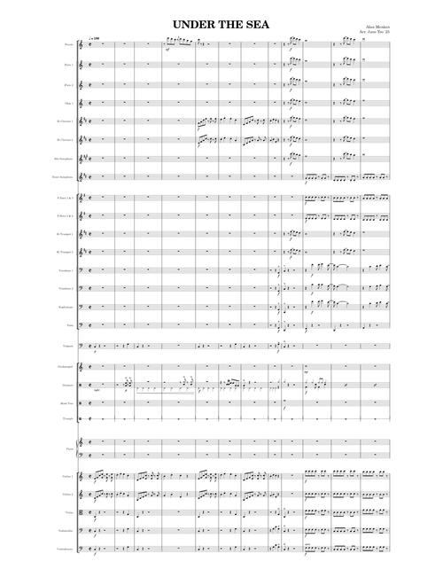 Under The Sea (Encore to The Little Mermaid Suite)