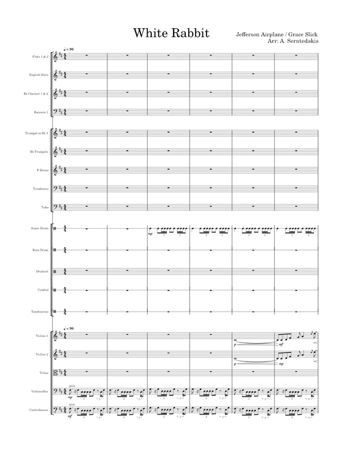 White rabbit – Jefferson Airplane (Orchestra excerpt)
