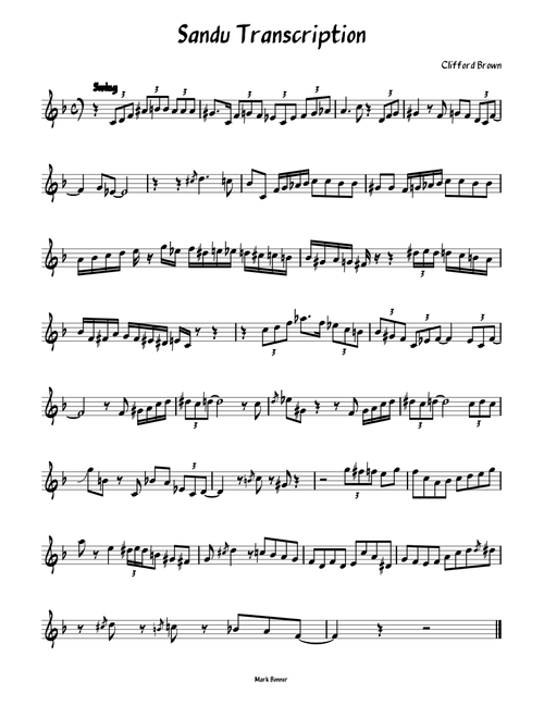 Sandu Transcription
