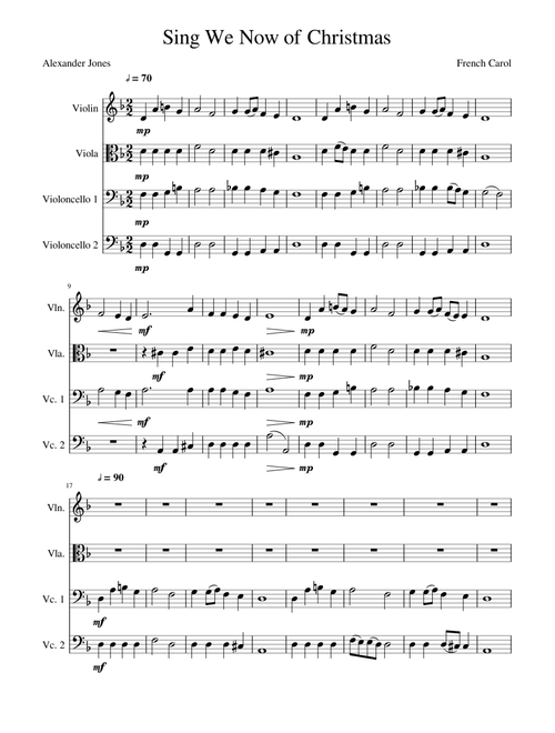 Sing We Now of Christmas