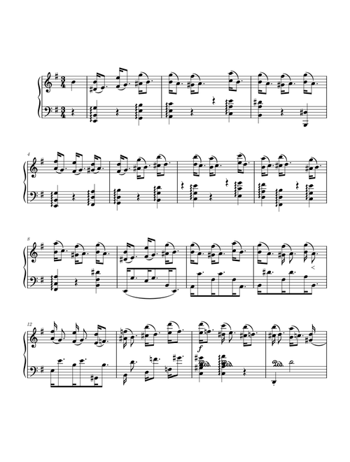 Op. 25 No. 5 - "Wrong Note" – Frédéric Chopin