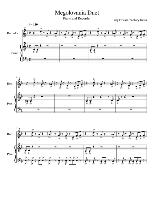 Megolovania Duet