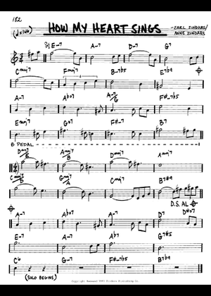 Play Official version of How My Heart Sings Sheet Music by Bill
