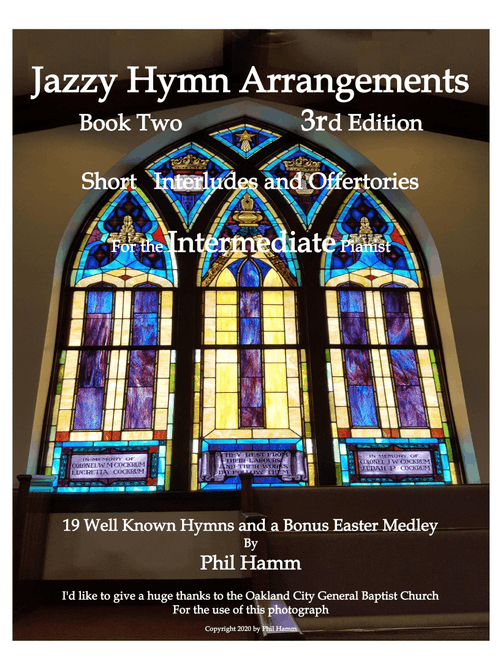 Jazzy Hymn Arrangements-Book Two-3rd Edition (Arr. Phil Hamm) - Various (Easy Piano)