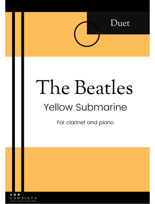 Yellow Submarine (Arr. Levy Nunes) - The Beatles (Clarinet and Piano)