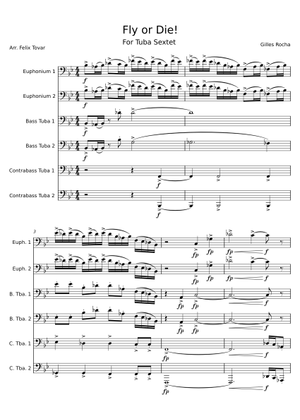 Fly or Die – Gilles Rocha Sheet Music for Trombone (Solo