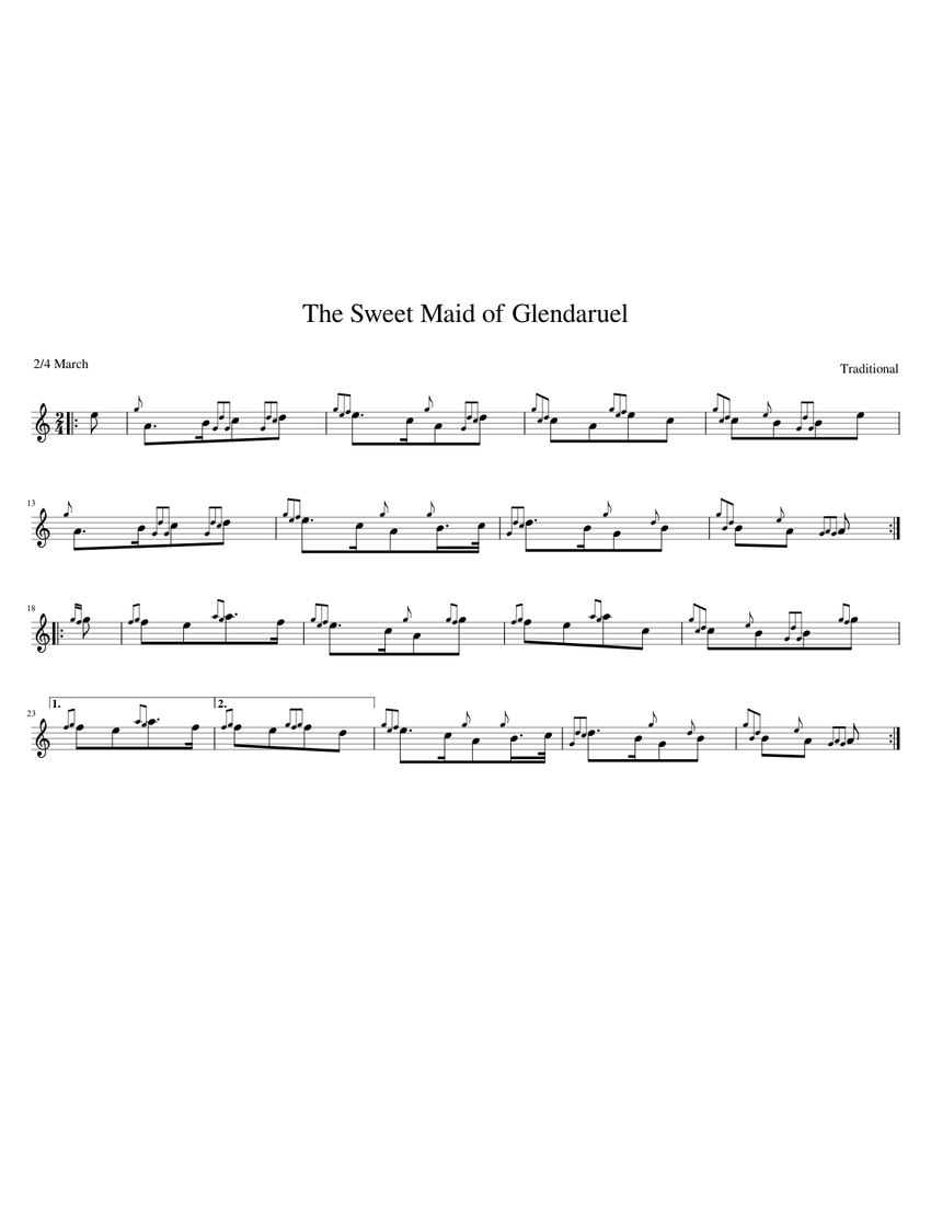 the-sweet-maid-of-glendaruel-misc-traditional-the-sweet-maid-of