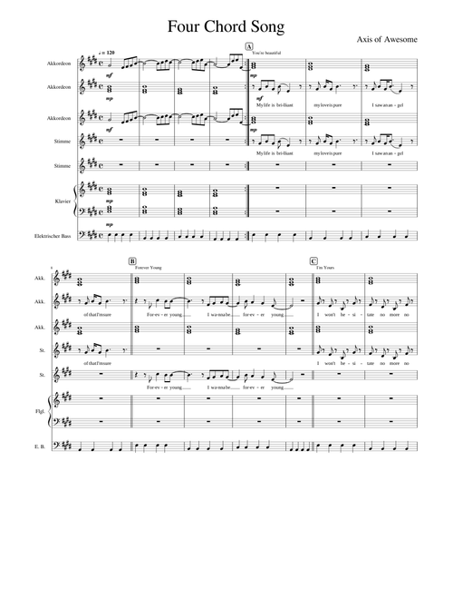Four Chord Song