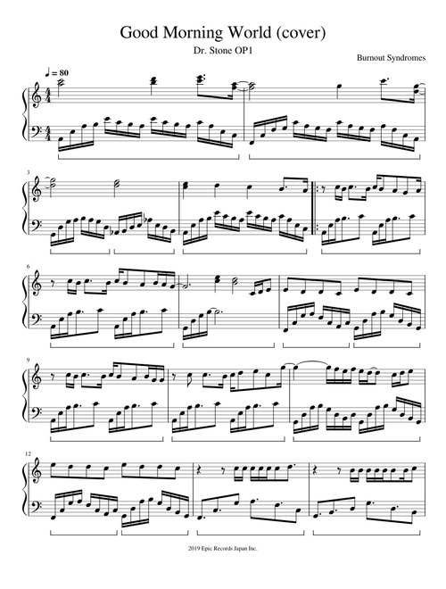 Good Morning World (cover)