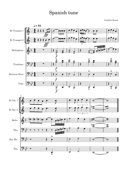 Spanish Opener Tunes- Braylon Dyson