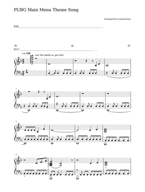 PUBG main theme