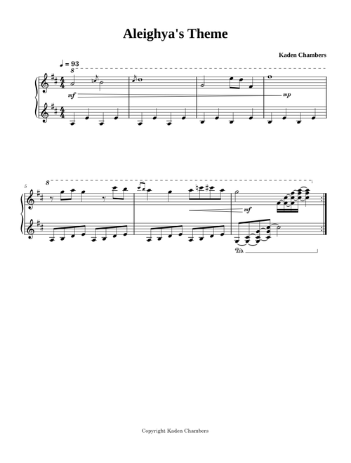 Aleighya's Theme