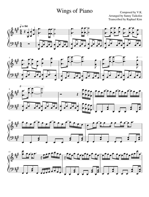 Wings of Piano