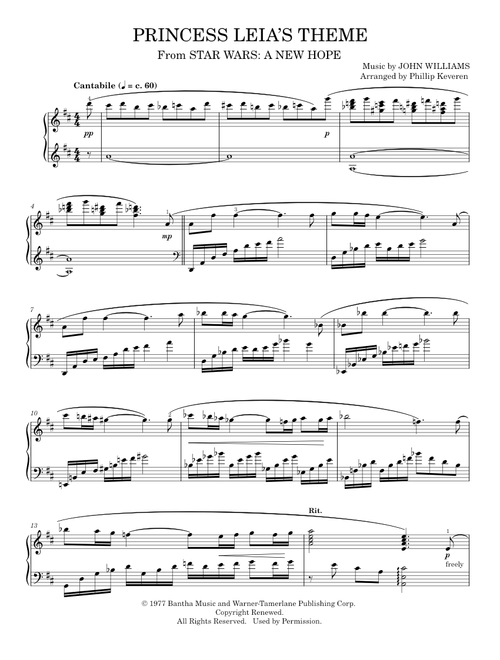 score (Piano Solo)