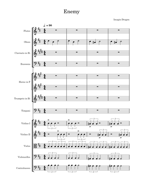 Enemy-Orchestral - Imagine Dragon