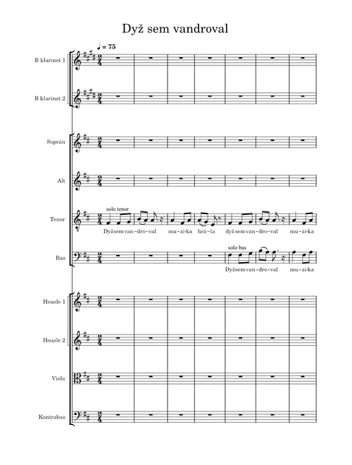 Dyž sem vandroval – český folklor – https://stovi.info/folklor/