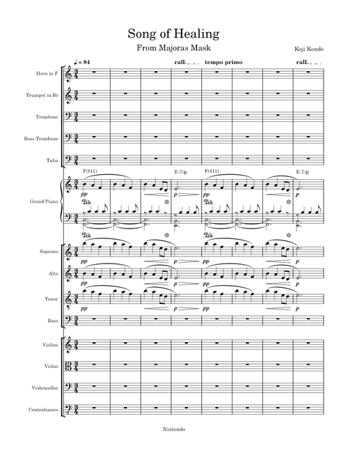 Song of Healing – Koji Kondo