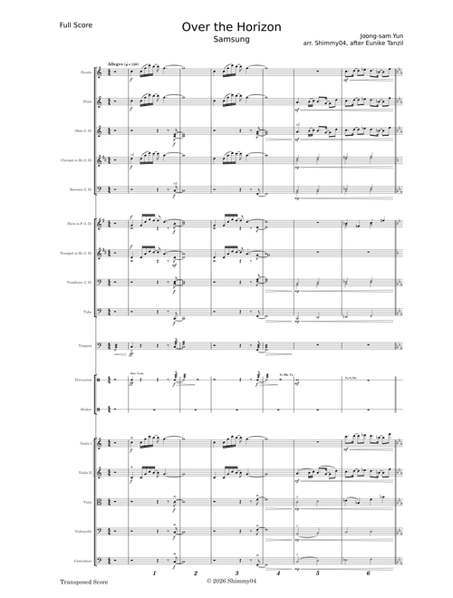 Over the Horizon 2026 – Samsung, Eunike Tanzil (Arranged by Shimmy04)