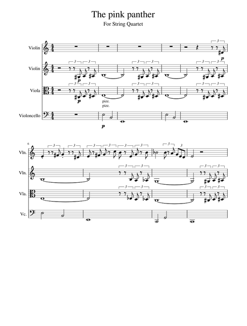 The pink panther theme