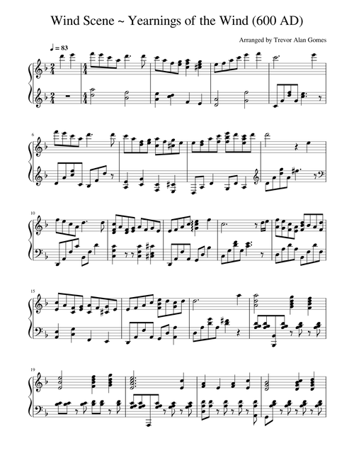 [Chrono Trigger] Wind Scene – Alan Gomes' Arrangement (download in description)
