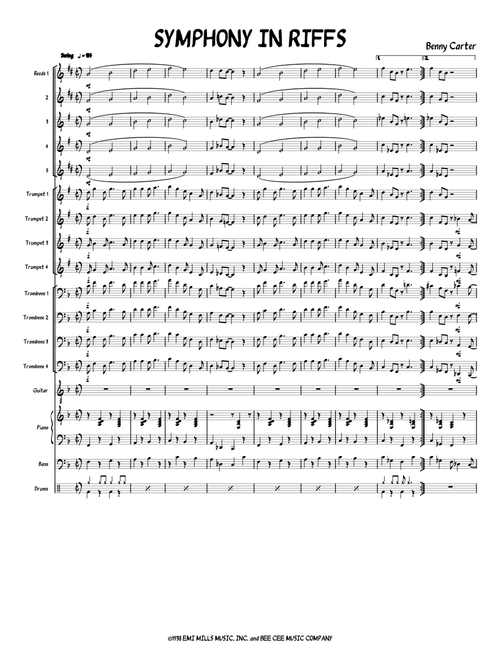 SYMPHONY IN RIFFS WIP